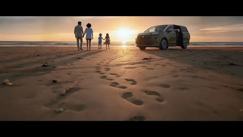 BAIC Group: Burning bright in the forest of night #AI Ad Case
